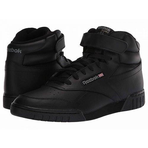black hi top reebok
