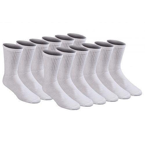大阪オンライン 靴下 男性用 メンズ ファッション ディッキー ソックス スリッパ White Socks Pairs N3bzf Multi Pack Dickies Cushion Crew 12 代理店 Www Willowbrooksuu Com