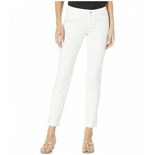 Lilly Pulitzer リリーピューリッツァー レディース 女性用 ファッション パンツ ズボン Kelly Textured Ankle Length Skinny Pants - Resort White