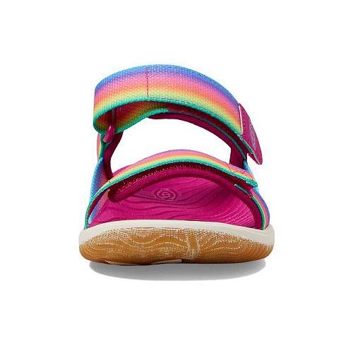 Keen Kids キーン 女の子用 キッズシューズ 子供靴 サンダル Elle Backstrap (Little Kid/Big Kid) - Rainbow/Festival Fuchsia｜ilovela｜02