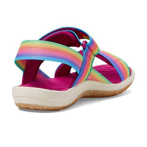 Keen Kids キーン 女の子用 キッズシューズ 子供靴 サンダル Elle Backstrap (Little Kid/Big Kid) - Rainbow/Festival Fuchsia｜ilovela｜05