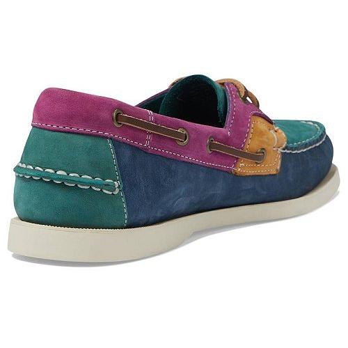 Sebago セバゴ メンズ 男性用 シューズ 靴 ボートシューズ Ross Island - Navy/Teal/Magenta/Mustard Sebago セバゴ メンズ 男性用 シューズ 靴 ボートシューズ Ross Island Navy/Teal/Magenta/Mustard