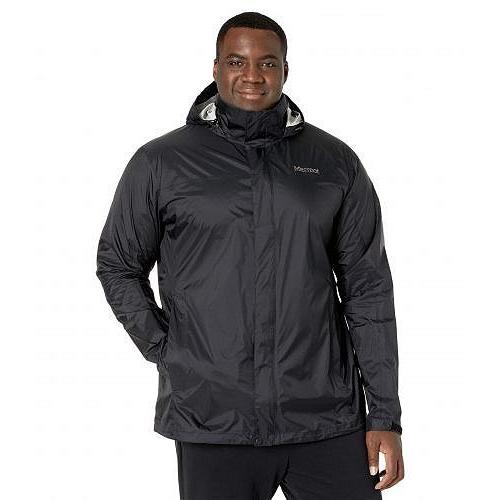 Marmot マーモット メンズ 男性用 ファッション アウター ジャケット コート レインコート Big & Tall PreCip(C) Eco Jacket - Black｜ilovela