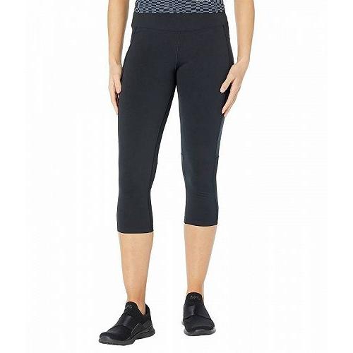 Mountain Hardwear マウンテンハードウエア レディース 女性用 ファッション パンツ ズボン Mountain Stretch Capris - Black｜ilovela