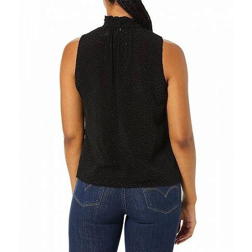 新しい Rebecca Taylor レベッカテーラー レディース 女性用 ファッション ブラウス Women S Sleeveless Cheetah Clip Top Black Oslotk No