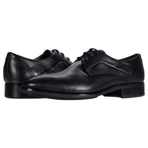 ECCO エコー メンズ 男性用 シューズ 靴 オックスフォード 紳士靴 通勤靴 Citytray GORE-TEX(R) Plain Toe Tie - Black