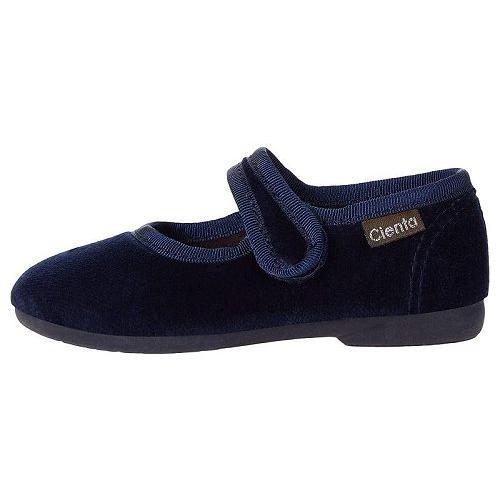 Cienta Kids Shoes シエンタ 女の子用 キッズシューズ 子供靴 フラット 500-075 (Toddler/Little Kid/Big Kid) - Navy｜ilovela｜04