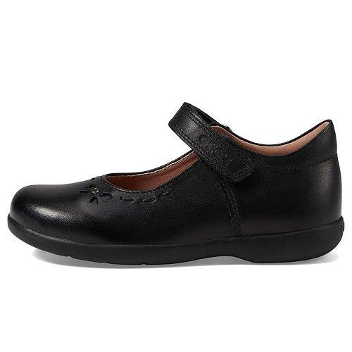 Geox Kids ジオックス 女の子用 キッズシューズ 子供靴 フラット Naimara 1 (Toddler/Little Kid/Big Kid) - Black｜ilovela｜04