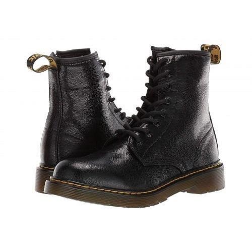 海外輸入 Dr Martens Kid S Collection ドクターマーチン 女の子用 キッズシューズ 子供靴 ブーツ レースアップ 編み上げ 1460 Big Kid Black 送料込 Www Muslimaidusa Org