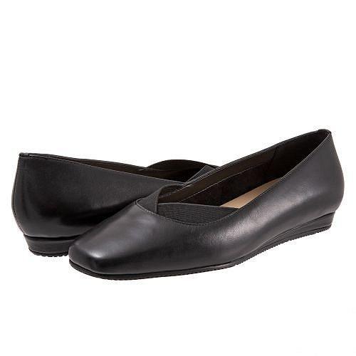 SoftWalk ソフトウォーク レディース 女性用 シューズ 靴 フラット Vianna - Black