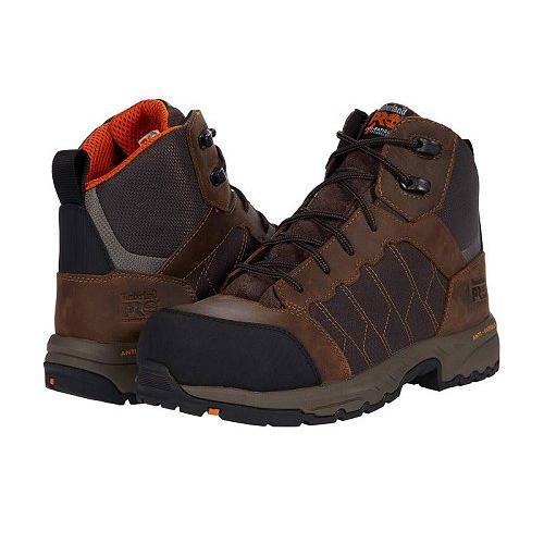 人気ブランドを Timberland Pro ティンバーランド メンズ 男性用 シューズ 靴 ブーツ ワークブーツ Payload 6 Composite Safety Toe Brown 輝く高品質な Clearchannel Com Br