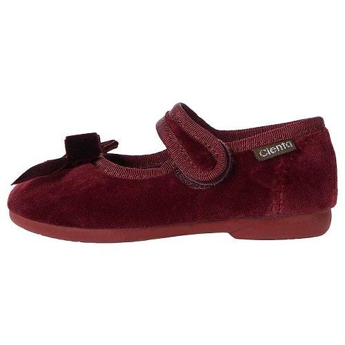 Cienta Kids Shoes シエンタ 女の子用 キッズシューズ 子供靴 フラット 500024 (Toddler/Little Kid/Big Kid) - Burgundy｜ilovela｜04