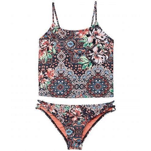 激安セール オニール Kids O Neill 女の子用 Black Kids Kids Big Little Set Tankini Neck High Naples 子供用水着 キッズ スポーツ アウトドア用品 女の子用 オニール Kids O Neill スポーツ アウトドア用品 ファッション水着