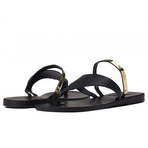 豊富なギフト シューズ 女性用 レディース Sandals Greek Ancient 靴 Black - Drepani サンダル サンダル 豊富なギフト シューズ 女性用 レディース Sandals Greek Ancient 靴 Black - Drepani サンダル サンダル