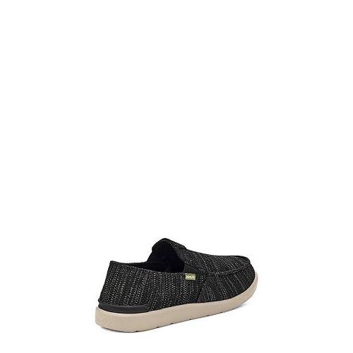 Sanuk サヌーク メンズ 男性用 シューズ 靴 スニーカー 運動靴 Tripper Lite 2 SL Mesh - Black｜ilovela｜05