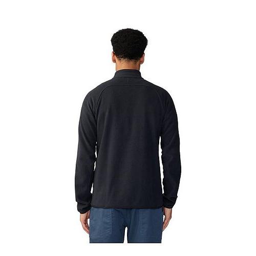 Mountain Hardwear マウンテンハードウエア メンズ 男性用 ファッション アウター ジャケット コート ジャケット Microchill(TM) 1/4 Zip Pullover - Black｜ilovela｜02