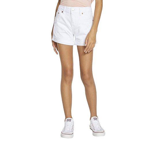 Rakuten Levi S R Kids リーバイス 女の子用 ファッション 子供服 ショートパンツ 短パン Girlfriend Fit Shorty Shorts Big Kids White 激安の Cepici Gouv Ci