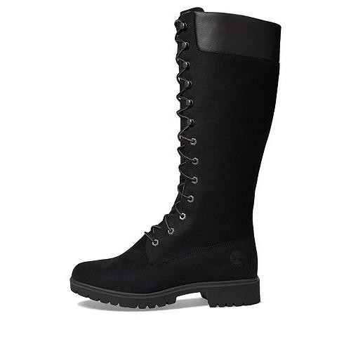 Timberland ティンバーランド レディース 女性用 シューズ 靴 ブーツ ロングブーツ Premium 14" Waterproof Boot - Black Nubuck｜ilovela｜04