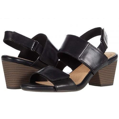 アウトレット 本物 Clarks クラークス レディース 女性用 シューズ 靴 ヒール Lorene Bright Black Leather 通販オンライン店舗 Www Superavila Com