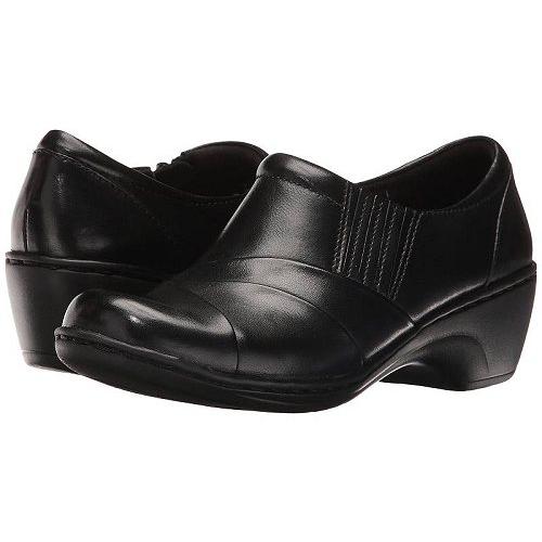 訳ありセール格安 Clarks クラークス レディース 女性用 シューズ 靴 ローファー ボートシューズ Channing Essa Black Leather 高級感 Mail Alrayan University Edu Ye