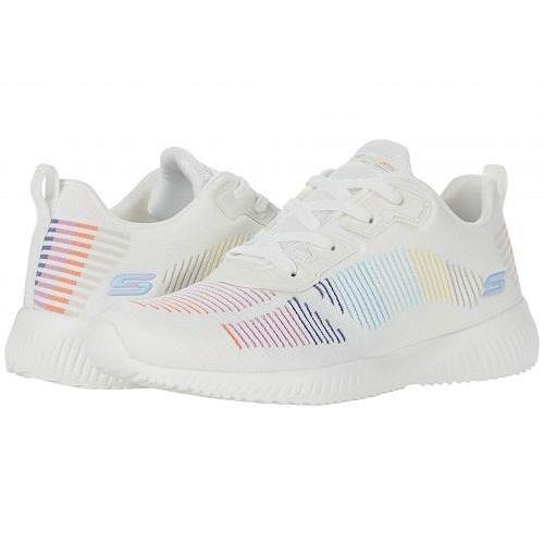 爆安プライス Bobs From Skechers ボブス スケッチャーズ レディース 女性用 シューズ 靴 スニーカー 運動靴 Bobs Squad Vintage Sole White 新品本物 Uib Agency