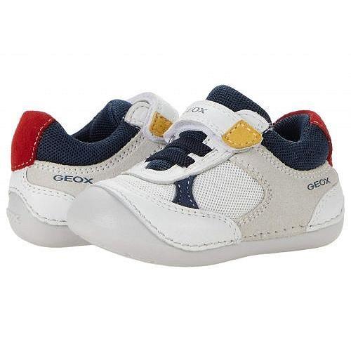 人気ブランド Geox Kids ジオックス 男の子用 キッズシューズ 子供靴 スニーカー 運動靴 Tutim 32 Infant Toddler White 工場直送 Menumaui Com