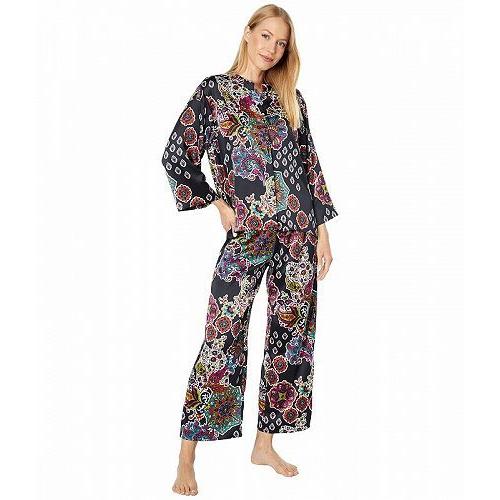 素晴らしい価格 N By Natori レディース 女性用 ファッション パジャマ 寝巻き N By Natori レディース 女性用 ファッション パジャマ 寝巻き Ottoman Mandarin Pj Black Multi 下着 靴下 部屋着 Voxxuss In