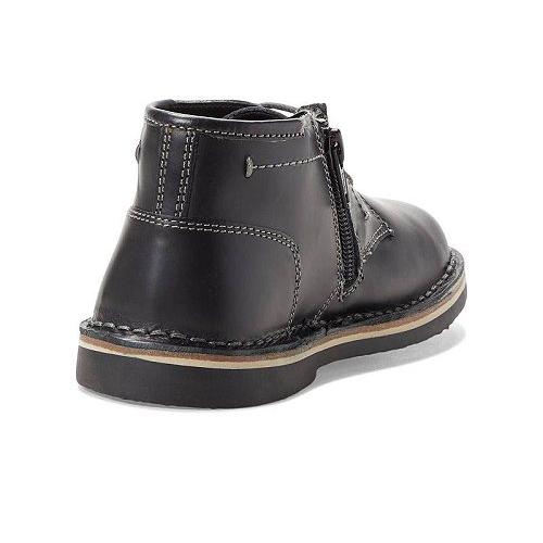 Steve Madden Kids スティーブマデン 男の子用 キッズシューズ 子供靴 ブーツ チャッカブーツ Tharkeen (Toddler/Little Kid) - Black Leather｜ilovela｜05