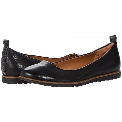 Comfortiva コンフォーティヴァ レディース 女性用 シューズ 靴 フラット Ronah - Black Nubuck