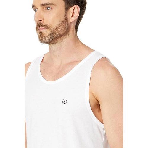 Volcom ヴォルコム メンズ 男性用 ファッション タンクトップ Solid Heather Tank - White｜ilovela｜03