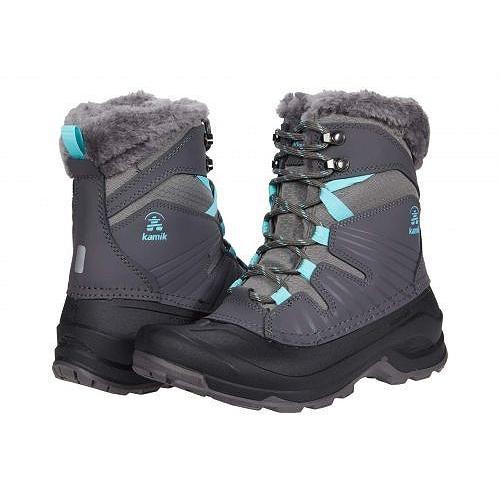 Kamik カミック レディース 女性用 シューズ 靴 ブーツ スノーブーツ Iceland F - Charcoal