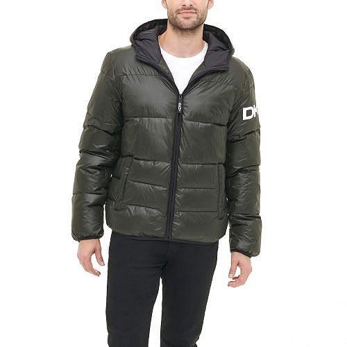25 Off コート ジャケット アウター ファッション 男性用 メンズ ダナキャランニューヨーク Dkny ファッション 男性用 メンズ ダナキャランニューヨーク Dkny ダウン ウインターコート Logo Hooded Loft Ultra Resistant Water コート アウター Www