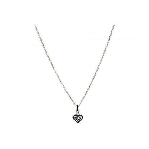 最上の品質な Brighton ブライトン Silver - Necklace Heart Mystique Alcazar ネックレス 宝飾品 ジュエリー 女性用 レディース ネックレス、ペンダント