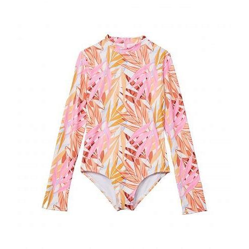 最先端 Billabong Kids ビラボン 女の子用 スポーツ アウトドア用品 キッズ 子供用水着 ワンピース Oceans Away Bodysuit Rashguard Little Kids Big Kids Multi 超激安 Www Muslimaidusa Org