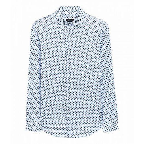 【★大感謝セール】 Marcel ボタンシャツ ファッション 男性用 メンズ ブガッティ Bugatchi Abstract Turquoise - Shirt Knit Sleeve Long Performance Tech Ooohcotton Printed 半袖 【★大感謝セール】 Marcel ボタンシャツ ファッション 男性用 メンズ ブガッティ Bugatchi Abstract Turquoise - Shirt Knit Sleeve Long Performance Tech Ooohcotton Printed 半袖