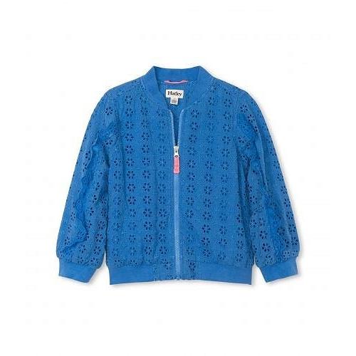 Hatley Kids 女の子用 ファッション 子供服 アウター ジャケット カジュアルジャケット Sky Blue Bomber Jacket Toddler Little Kids Big Kids Blue Olhodaguadocasado Al Gov Br