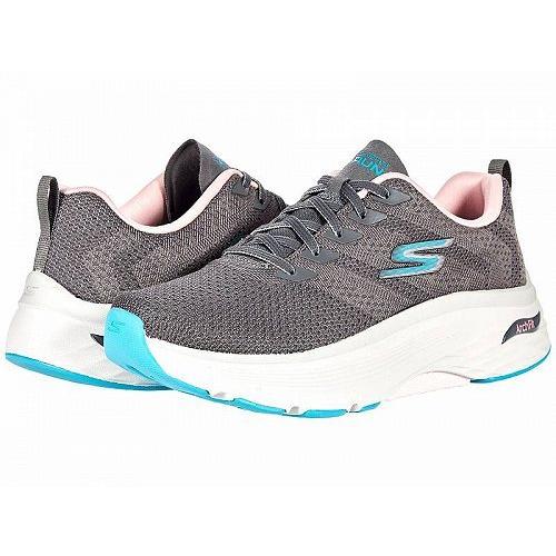SKECHERS スケッチャーズ レディース 女性用 シューズ 靴 スニーカー 運動靴 Max Cushioning Arch Fit - Charcoal