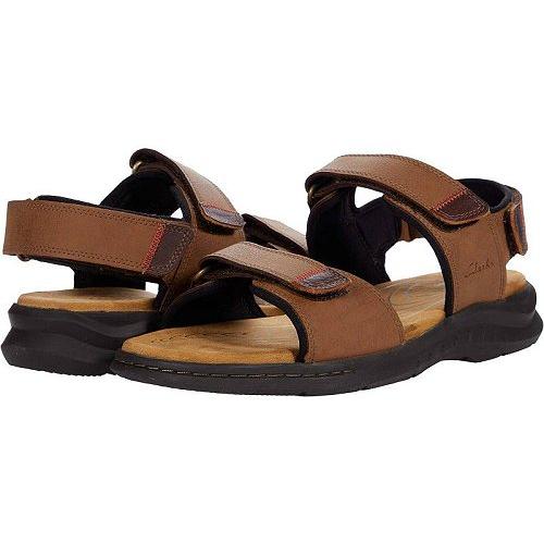 Clarks クラークス メンズ 男性用 シューズ 靴 サンダル Hapsford Creek Tan Leather Zpvg2ynnq6rqz8 I Love La 通販 Yahoo ショッピング