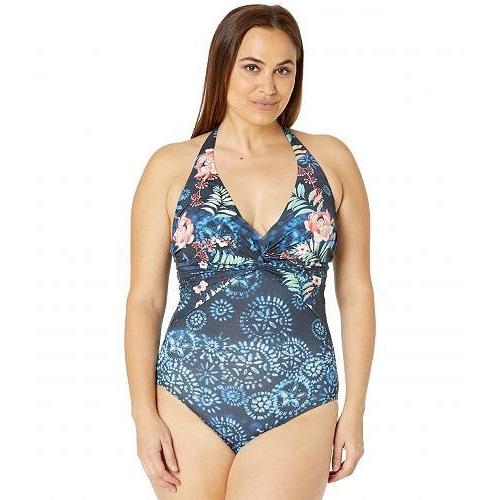 安い購入 Johnny Was レディース 女性用 スポーツ アウトドア用品 水着 ワンピース Plus Size Annia Twist One Piece Multi 数量は多 Kuljic Com