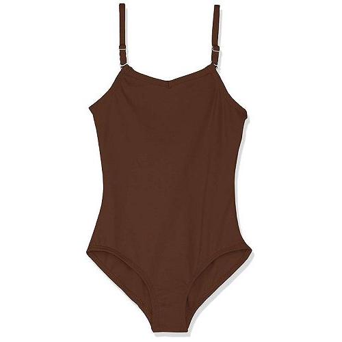 メーカー包装済 Capezio カペジオ 女の子用 ファッション 子供服 レオタード Girls Camisole Leotard With Adjustable Straps Espresso ドレス オプション 選択なし Folliq4 Com