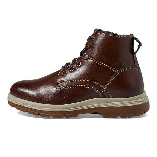 Florsheim Kids フローシャイム 男の子用 キッズシューズ 子供靴 ブーツ Lookout Jr. Plain Toe Lace-Up Boot (Toddler/Little Kid/Big Kid) - Chestnut｜ilovela｜04