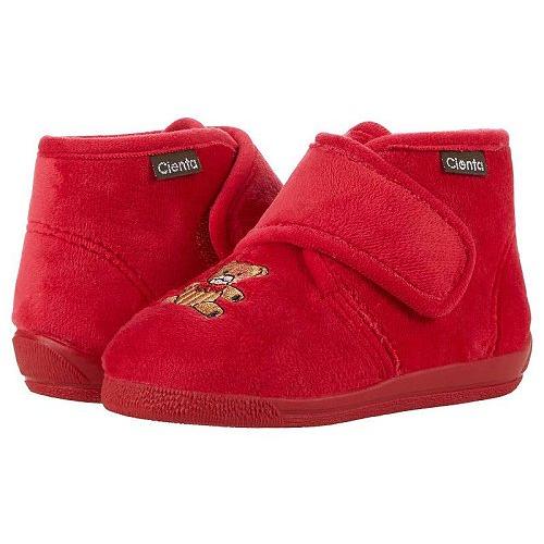 Cienta Kids Shoes シエンタ キッズ 子供用 キッズシューズ 子供靴 スリッパ ハット 帽子 133030 (Infant/Toddler) - Red 子供用スリッパ