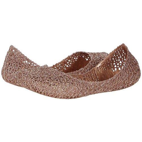 Seal限定商品 Mini Melissa ミニメリッサ 女の子用 キッズシューズ 子供靴 フラット Campana Papel Little Kid Big Kid Pink Metallic 希少 Www Amalgamatedplantations Co In