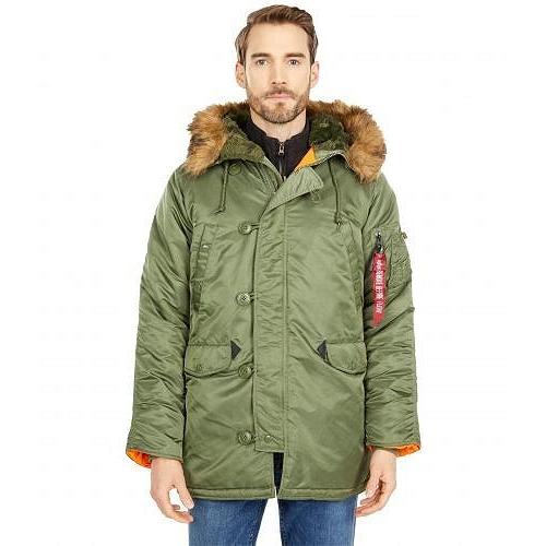 完璧 Sage Parka N 3b Fit Slim ダウン ウインターコート コート ジャケット アウター ファッション 男性用 メンズ インダストリーズ アルファ Industries Alpha 男性用 メンズ インダストリーズ アルファ Industries Alpha コート アウター