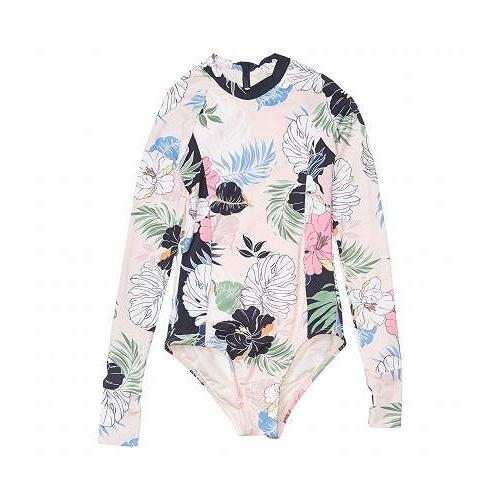 Hobie Kids 女の子用 スポーツ アウトドア用品 キッズ 子供用水着 ワンピース Hawaiian Tropics Bodysuit One Piece Big Kids Pink Multi Morenotafurt Com