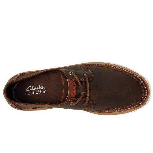 Clarks クラークス メンズ 男性用 シューズ 靴 スニーカー 運動靴 Oakpark Lace - Beeswax Leather｜ilovela｜02