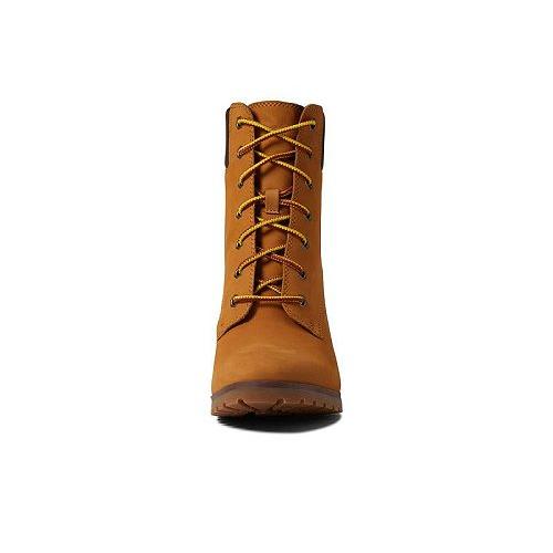 Timberland ティンバーランド レディース 女性用 シューズ 靴 ブーツ レースアップ 編み上げ Allington 6" Lace-Up - Wheat Nubuck｜ilovela｜02