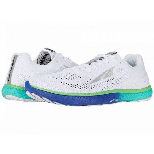 2022年ファッション福袋 スニーカー 靴 シューズ 女性用 レディース アルトラ Altra 運動靴 White/Green - Racer Escalante スニーカー 2022年ファッション福袋 スニーカー 靴 シューズ 女性用 レディース アルトラ Altra 運動靴 White/Green - Racer Escalante スニーカー