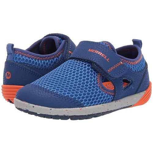【爆売りセール開催中！】 Merrell Kids Blue/Orange - (Toddler) H20 Steps Bare 運動靴 スニーカー 子供靴 キッズシューズ 男の子用 メレル スニーカー、スリッポン