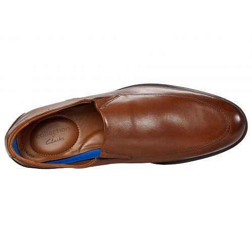 Clarks クラークス メンズ 男性用 シューズ 靴 ローファー Whiddon Step - Dark Tan Leather｜ilovela｜02